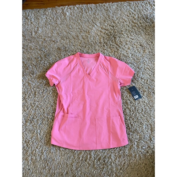 Med Couture Peaches Raglan Scrubs Top - Picture 1 of 5